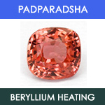 Padparadsha - Нагрев