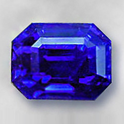 Royal blue color sapphire high quality